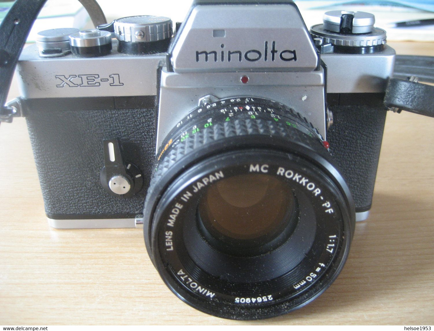 Minolta XE-1 Analoge Spiegelreflexkamera Mit Zubehör Funktionsfähig - Fototoestellen