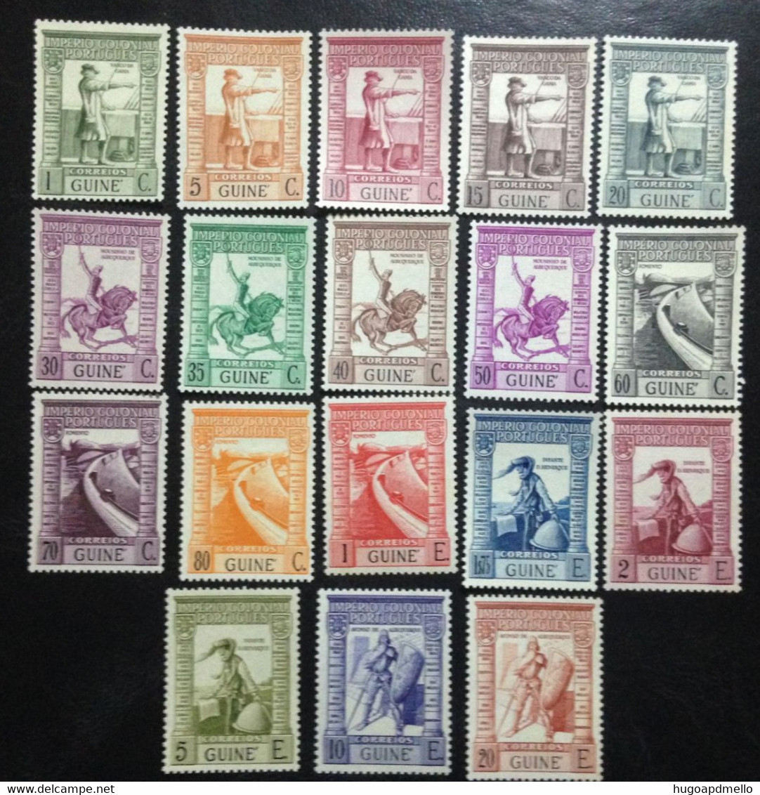 Portuguese Guinea, Full Set **MINT Condition, « IMPERIO COLONIAL PORTUGUÊS », 1938 - Portugees Guinea