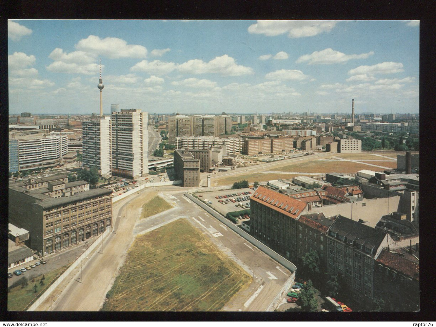 CPM Neuve Allemagne BERLIN Grenzgebiet Nach Ost-Berlin An Der Lindenstrasse Im Bezirk Kreuzberg - Kreuzberg