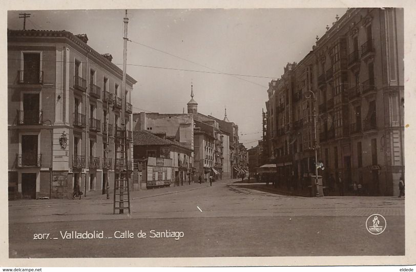 Valladolid Real Photo Calle De Santiago Edicion " Unique " Canos 1, Madrid - Valladolid