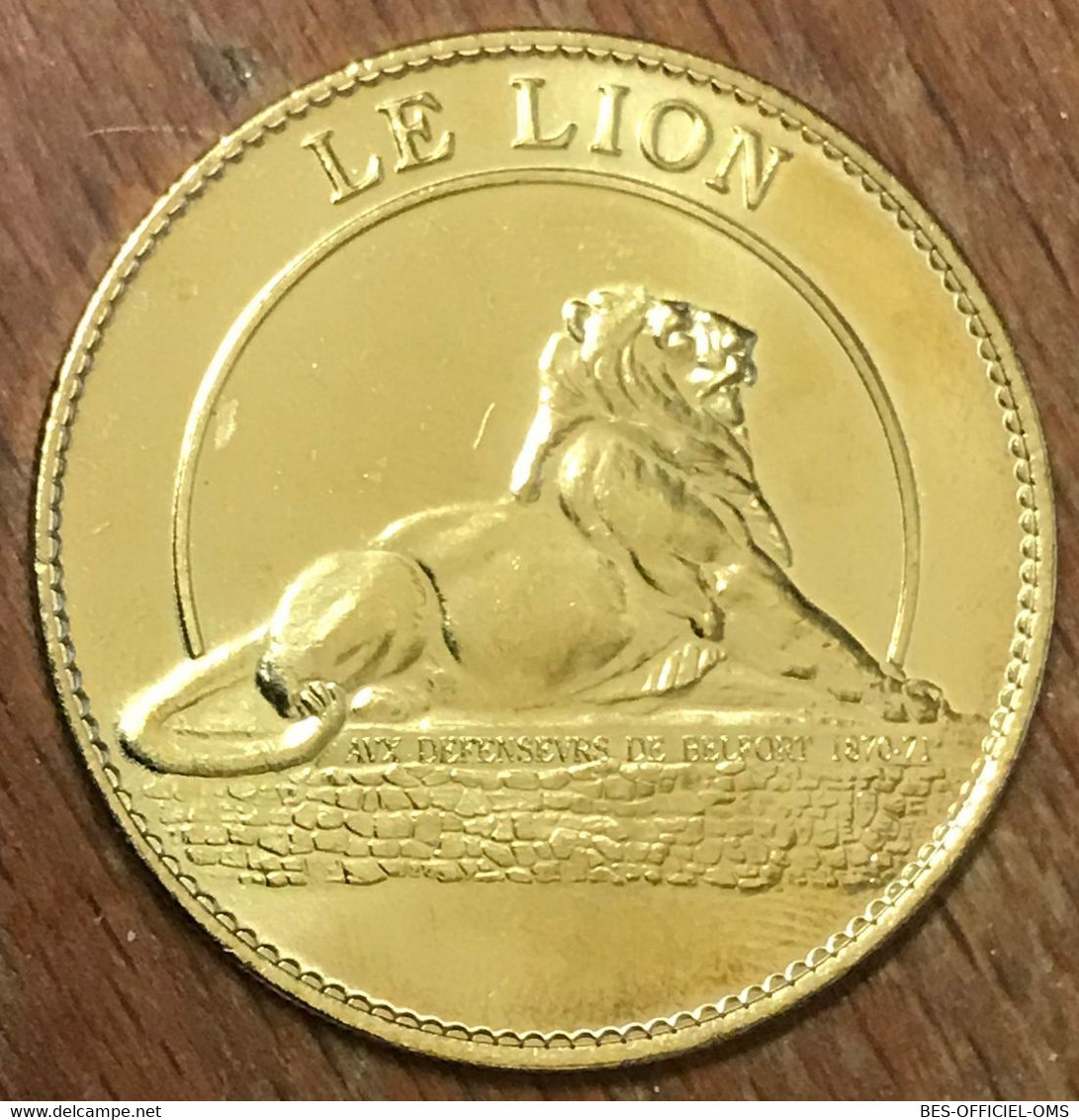 90 LE LION DE BELFORT FRÉDÉRIC-AUGUSTE BARTHOLDI MÉDAILLE ARTHUS BERTRAND 2017 JETON TOURISTIQUE MEDALS TOKENS COINS - 2017