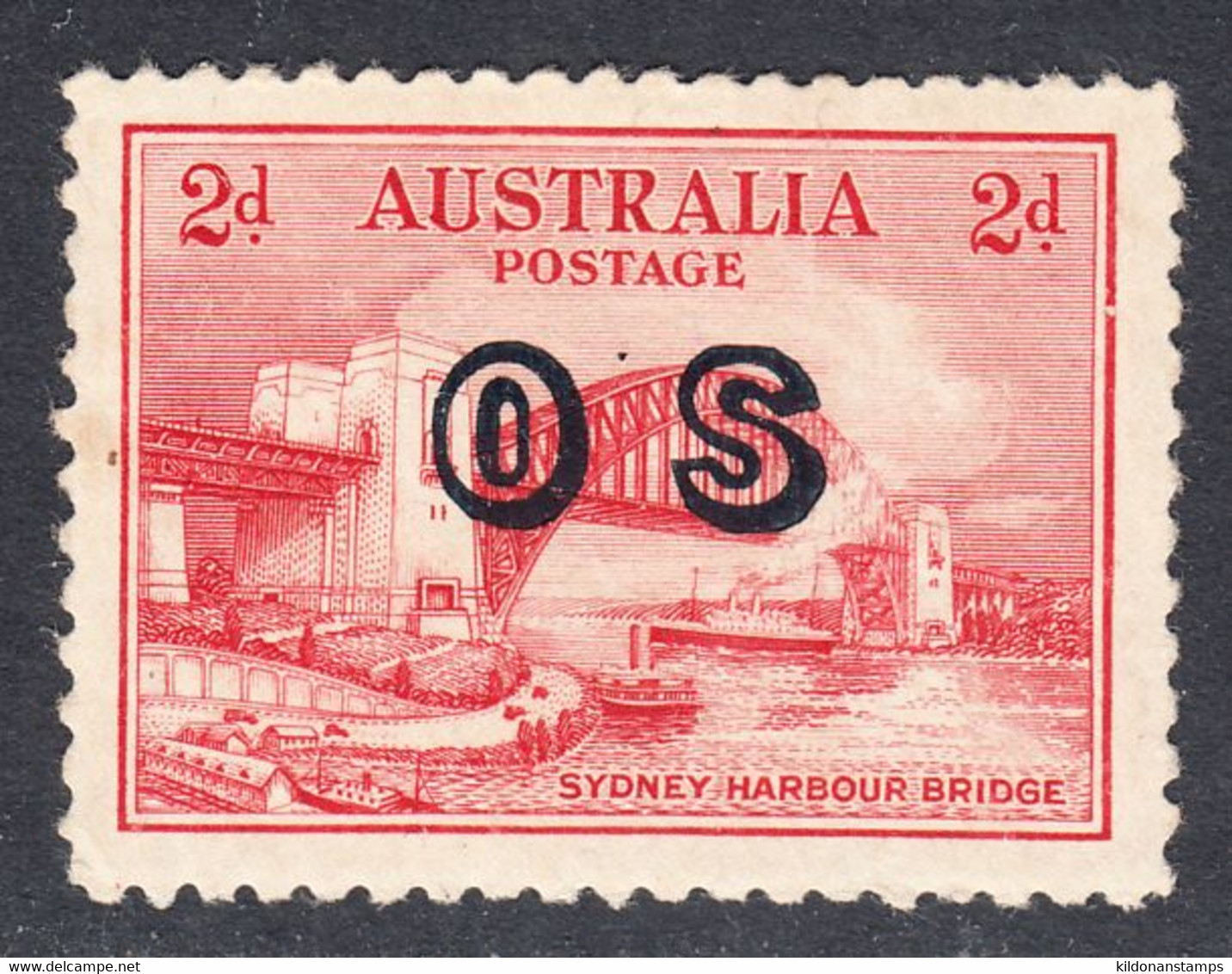Australia 1932-33 Official, Mint Mounted, Sc# ,SG O134 - Dienstzegels
