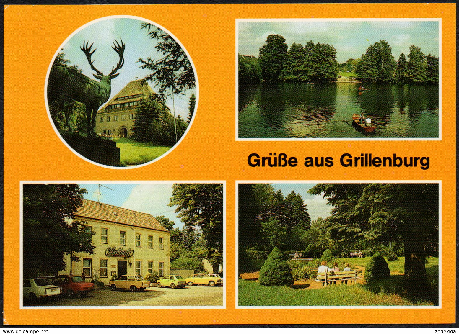 F1871 - TOP Grillenburg Waldcafe - Bild Und Heimat Reichenbach - Freital