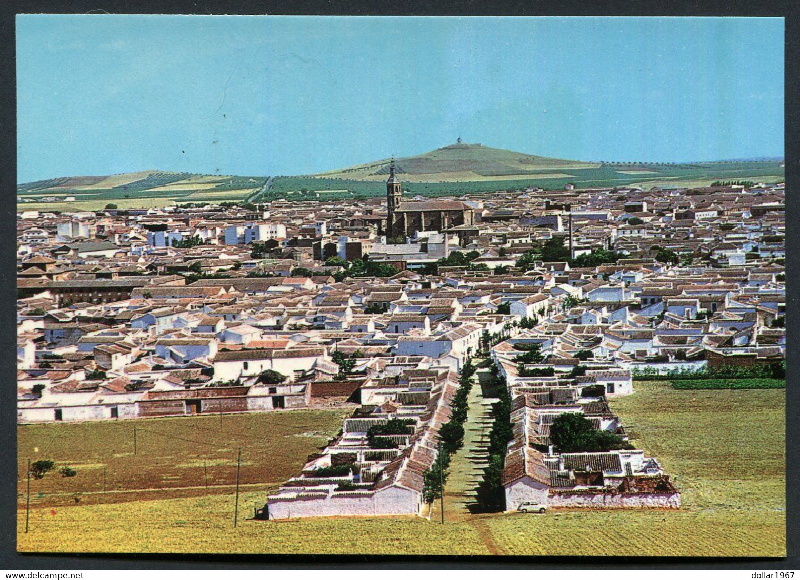 Valdepeñas , Vista Parcial ( 1966 )  - 2 Scans For Condition. (Originalscan !! ) - Ciudad Real