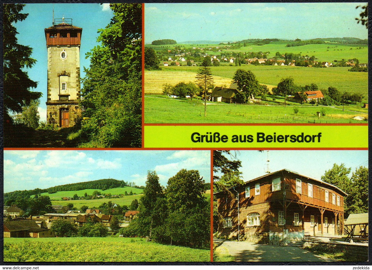 F1884 - TOP Beiersdorf Umgebindehaus - Bild Und Heimat Reichenbach - Loebau