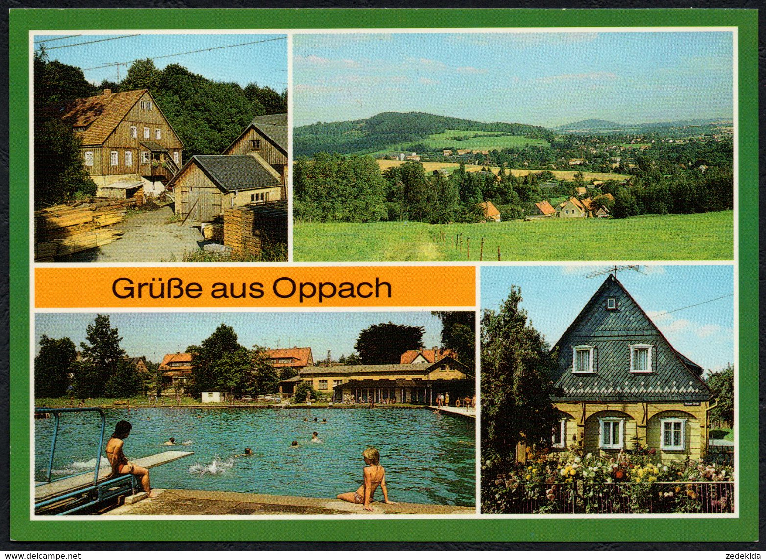 F1885 - TOP Oppach Freibad - Bild Und Heimat Reichenbach - Loebau