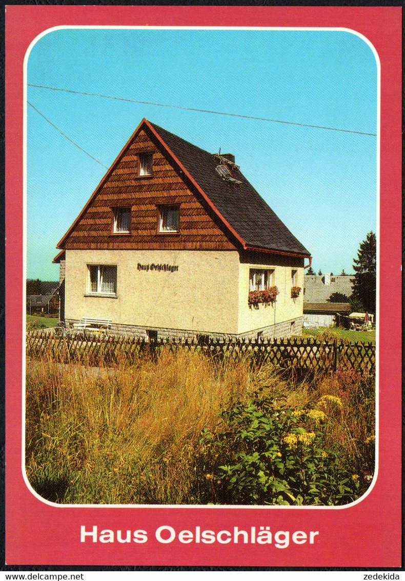 F1805 - TOP Bärenburg OT Oberbärenburg Haus Oelschläger - Bild Und Heimat Reichenbach - Dippoldiswalde