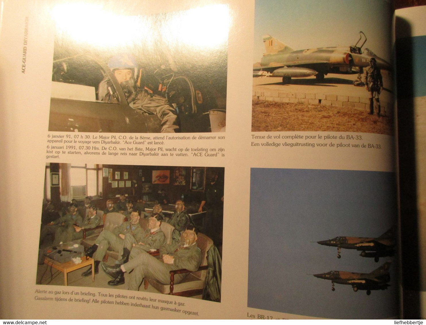 ( Luchtmacht Mirage Bierset ) - Delta Blue 1970-1991 - 8e Smaldeel Bierset - Aviazione