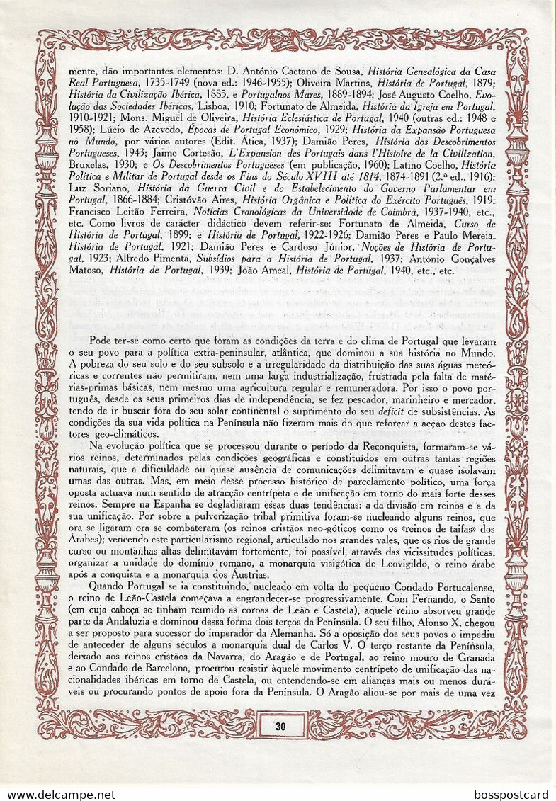 Lisboa - Nobreza De Portugal, Fascículo Nº 1, 1960 - Monarquia - Portugal - Encyclopedieën