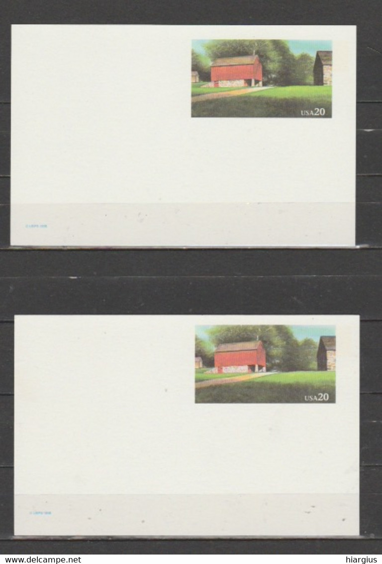 USA-Lot Of 10 Stamped Post Cards. - Altri & Non Classificati