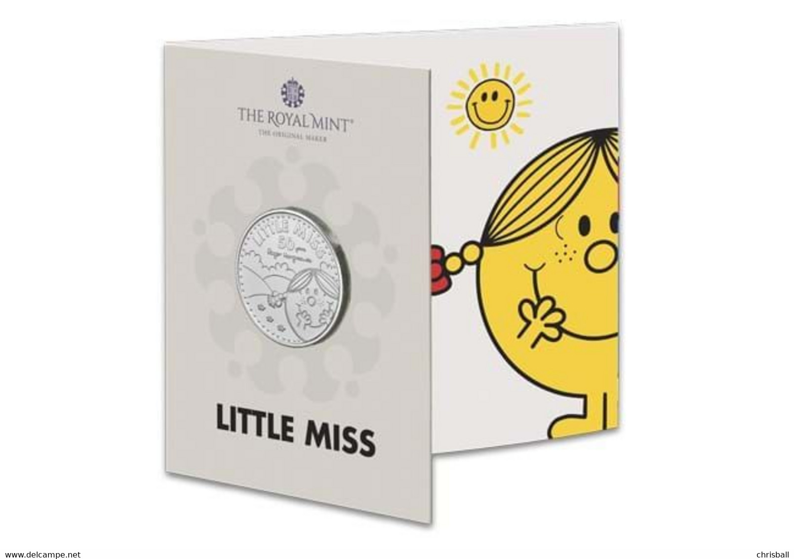 Great Britain UK £5 Five Pound Coin Miss Sunshine - 2021 Royal Mint Pack - 2 Pounds