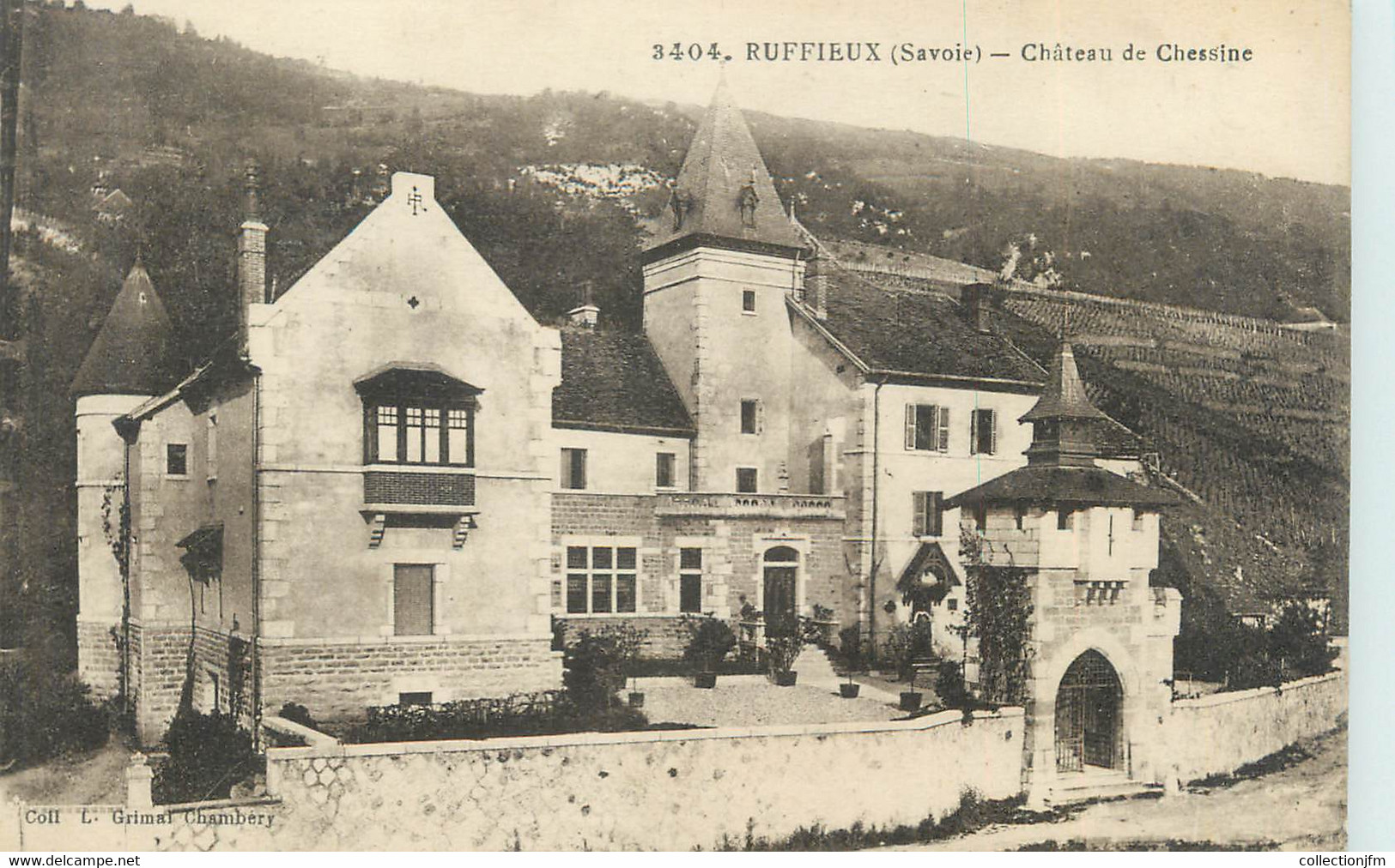 CPA FRANCE 73 "Ruffieux, Château De Chessine" - Ruffieux