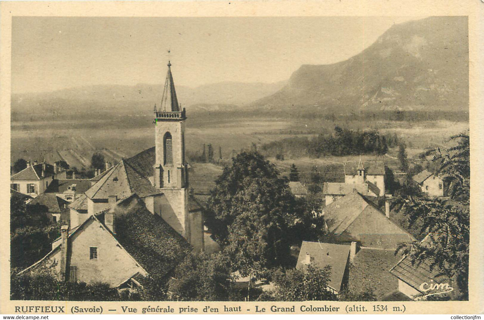 CPA FRANCE 73 "Ruffieux, Le Grand Colombier" - Ruffieux