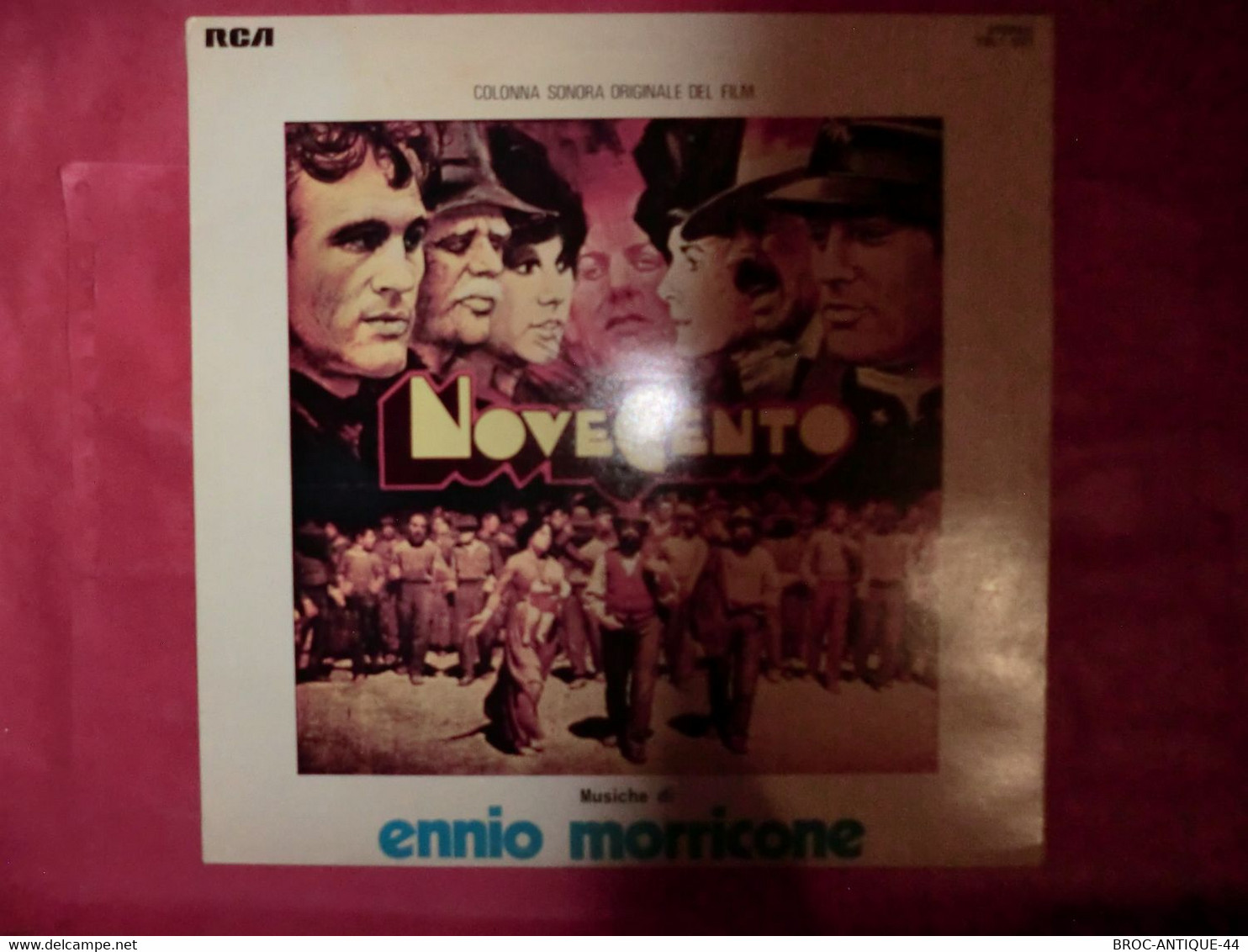 LP33 N°8932 - NOVECENTO - ENNIO MORRICONE  - TBL1 1221 - B.O.F. - MADE IN ITALY - 1976 - Jazz