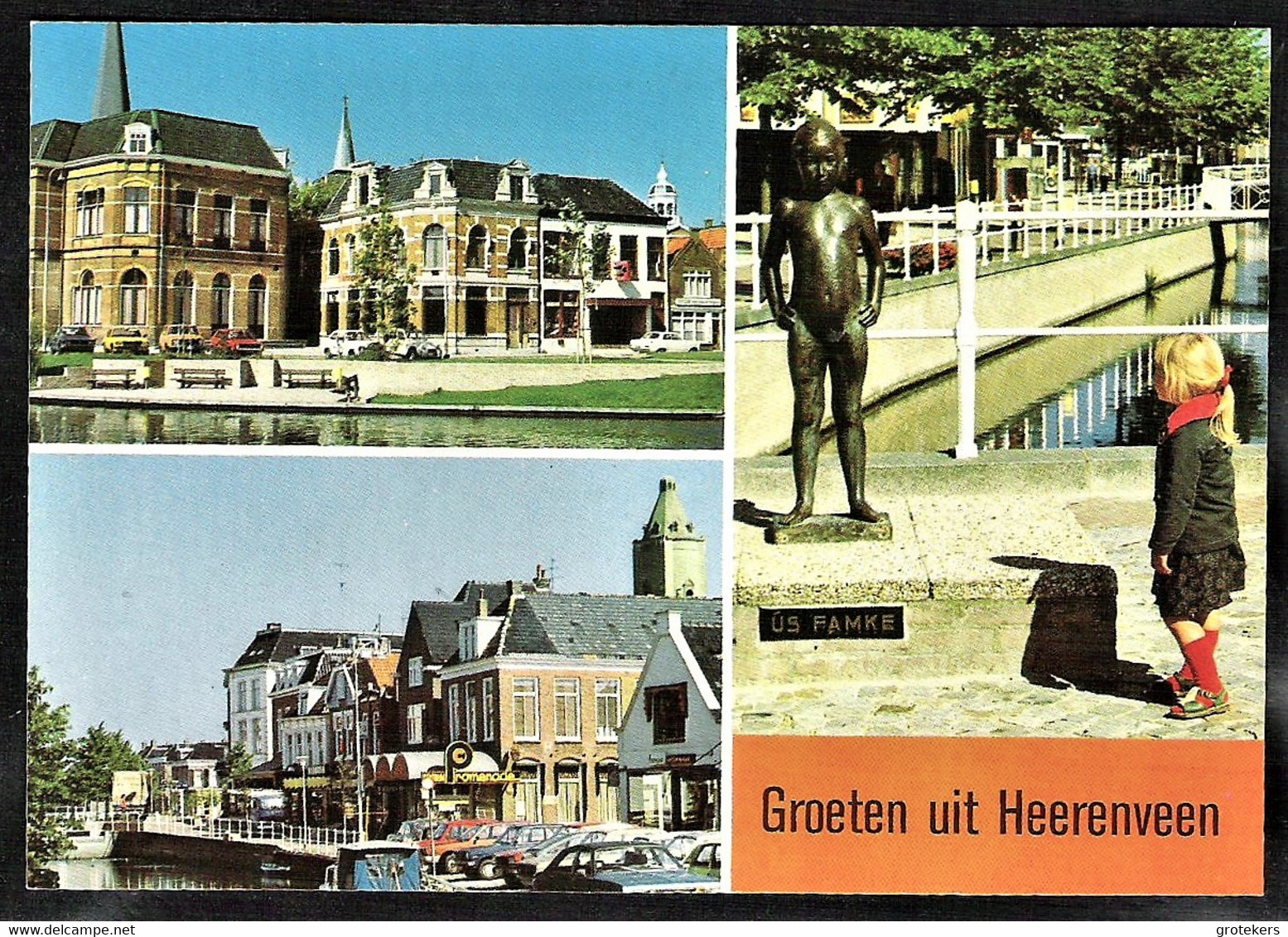 HEERENVEEN Groeten Uit 3-luik Ca 1978 - Heerenveen