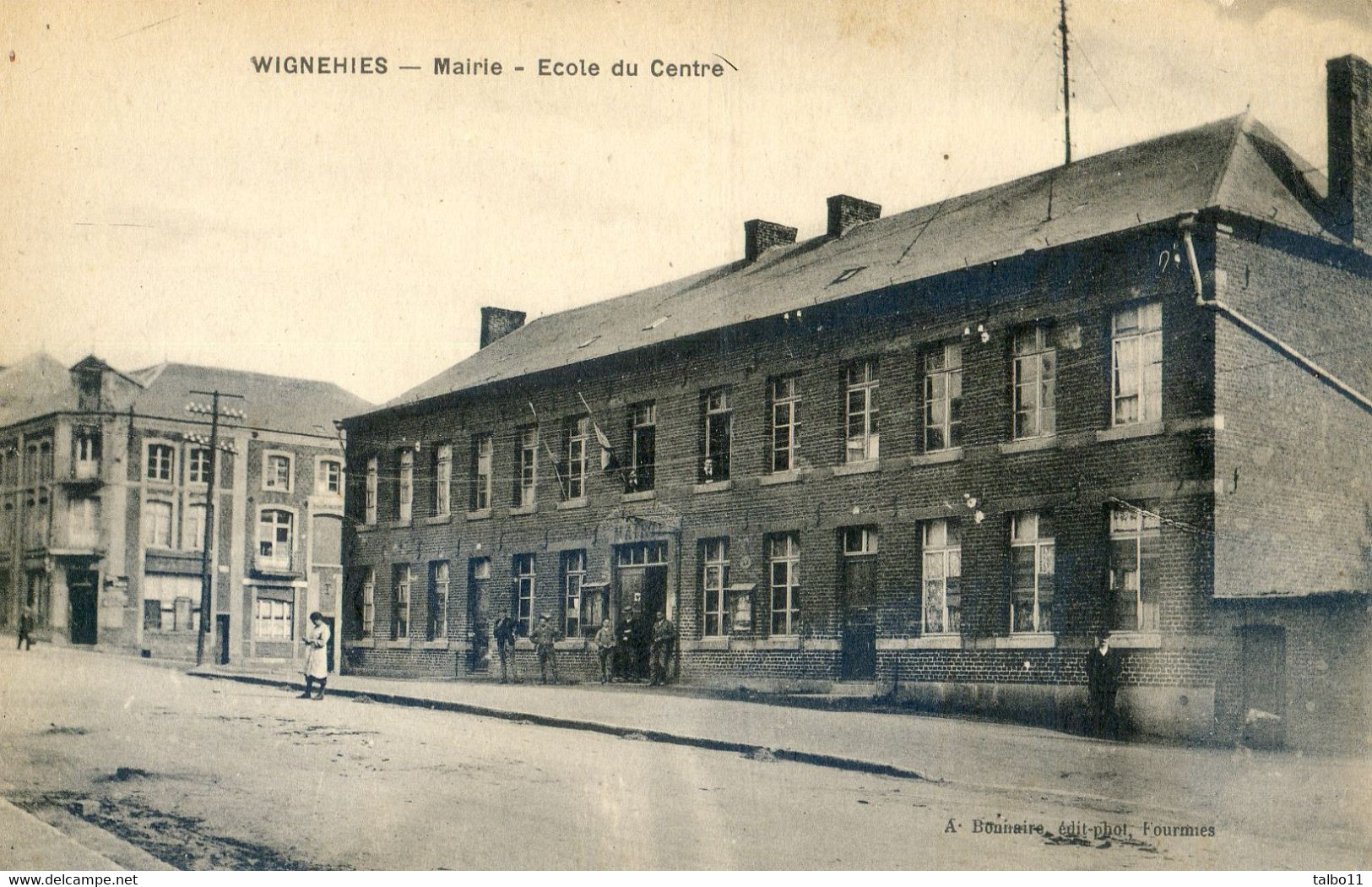 59 - Wignehies - Mairie - Ecole Du Centre - Autres & Non Classés