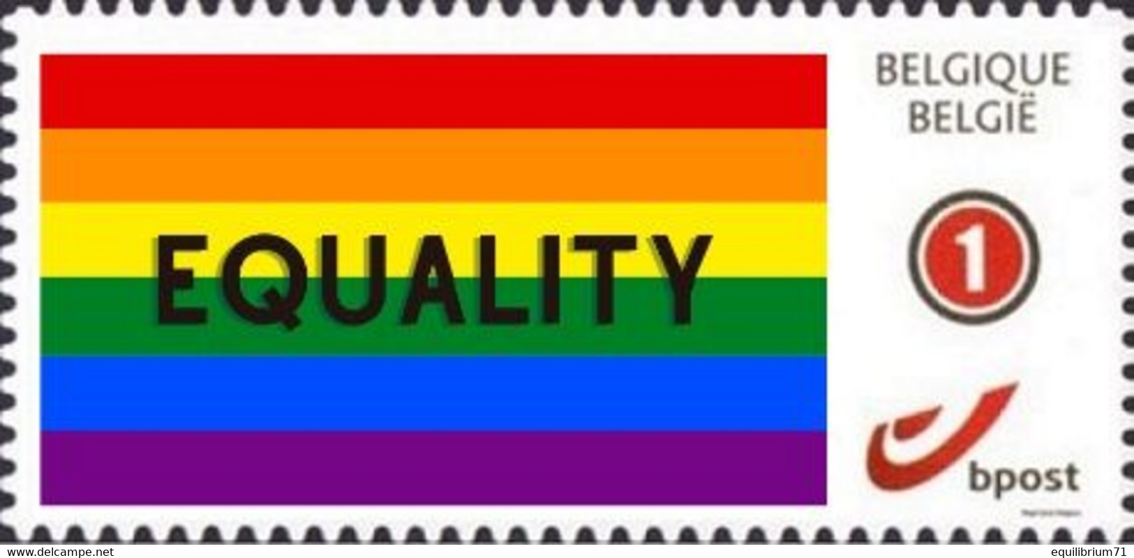 DUOSTAMP** / MYSTAMP** - 17-05-2021 - Journée Contre L'homophobie / Dag Tegen Homofobie / Tag Gegen Homophobie - Timbres