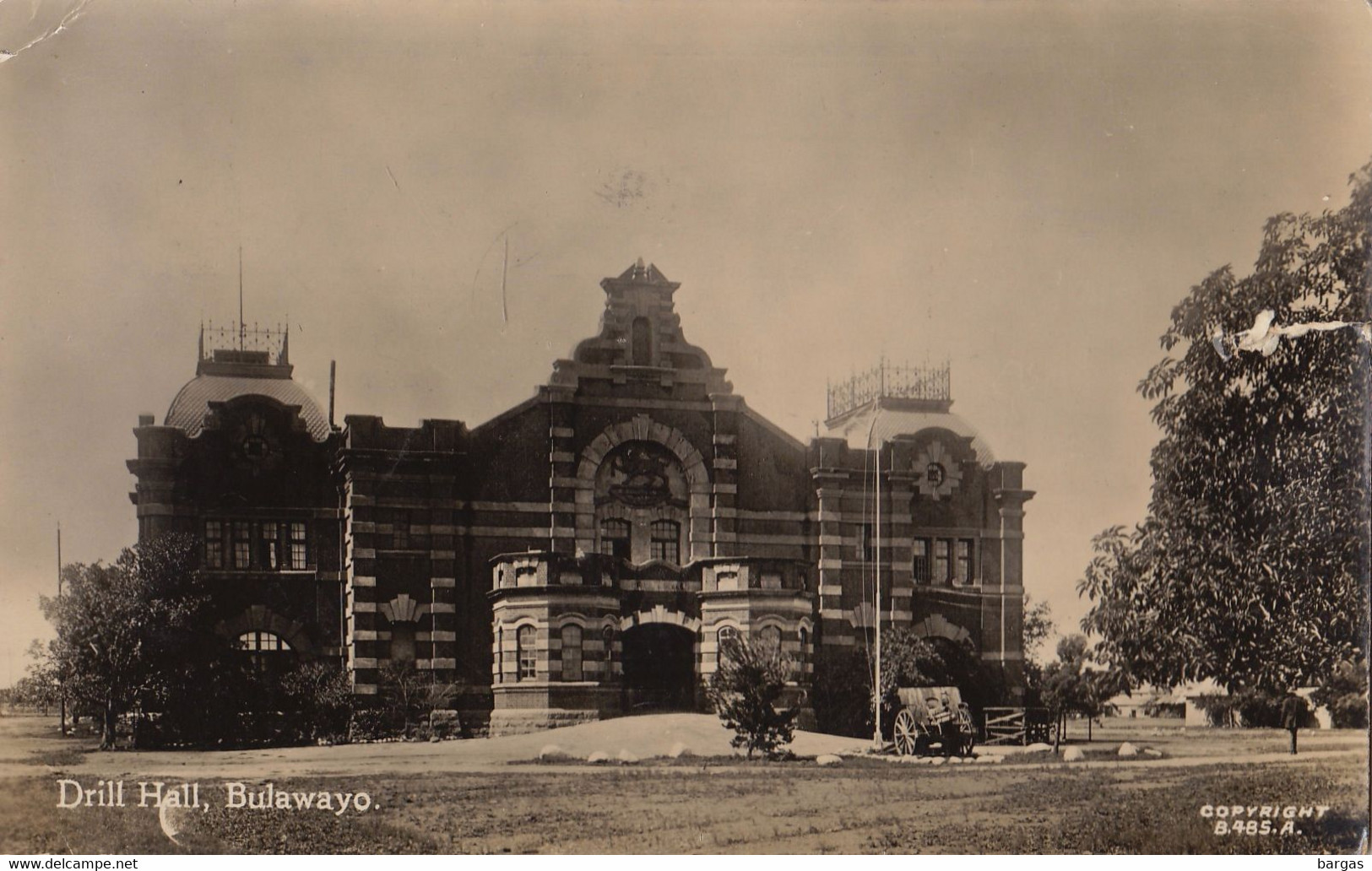 Photo Carte Postale Drill Hall Bulawayo Rhodesia Rhodesie - Zimbabwe