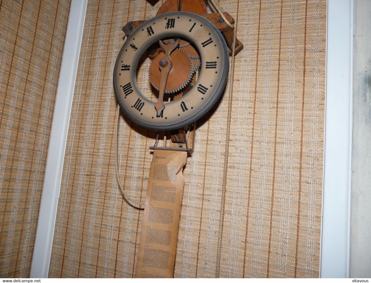 Horloge  Modèle BUCCO 1325 En Bois - Wandklokken