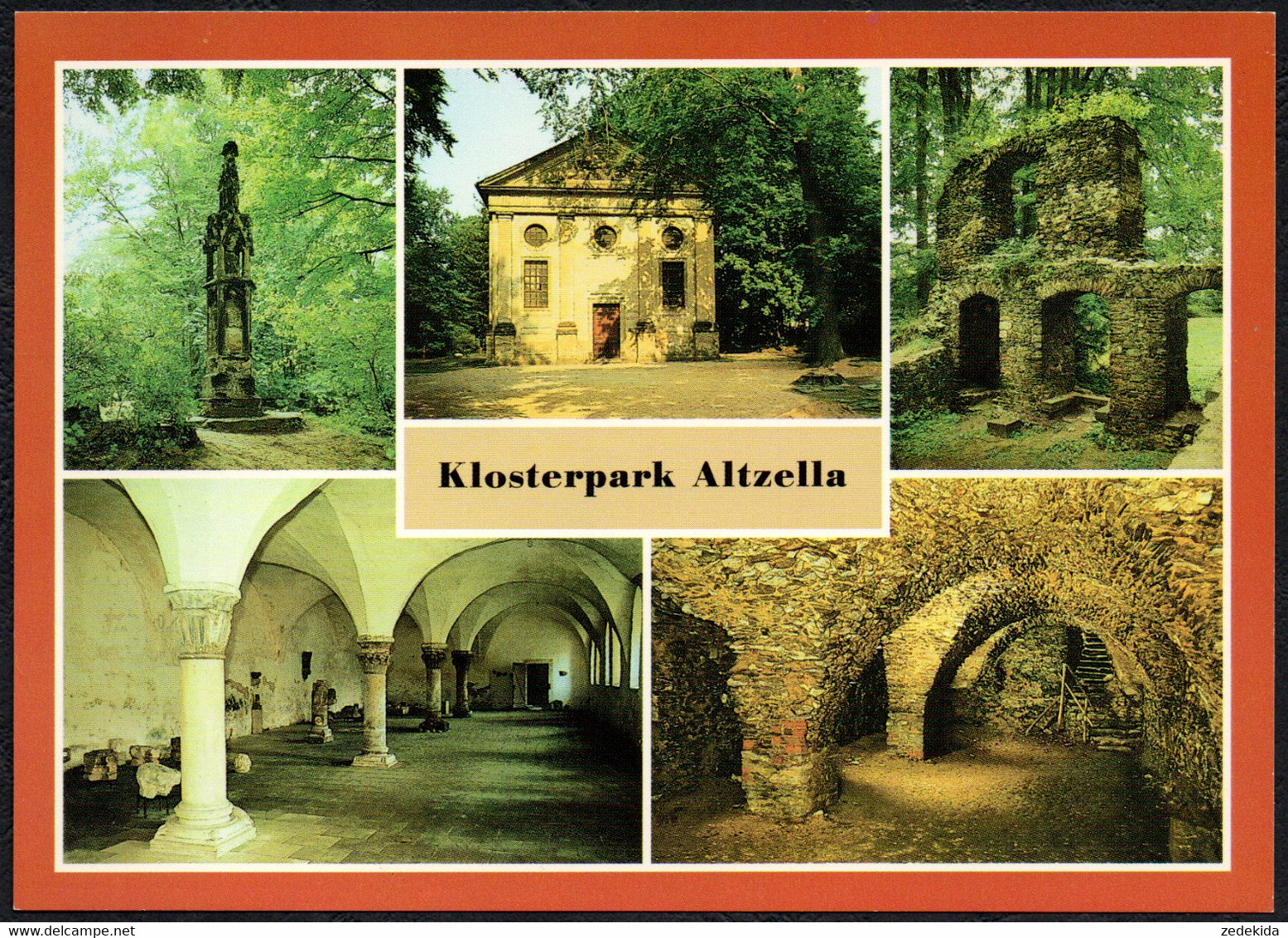 F1915 - TOP Nossen Kloster Altzella - Bild Und Heimat Reichenbach - Nossen