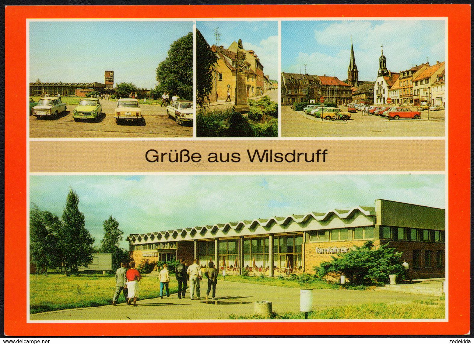 F1916 - TOP Wilsdruff Autobahnraststätte - Bild Und Heimat Reichenbach - Freital