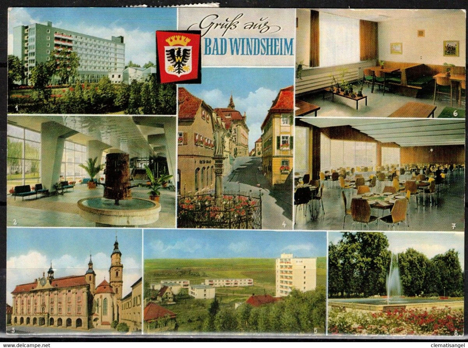 438b * GRUSS AUS BAD WINDSHEIM * IN 8 ANSICHTEN **!! - Bad Windsheim