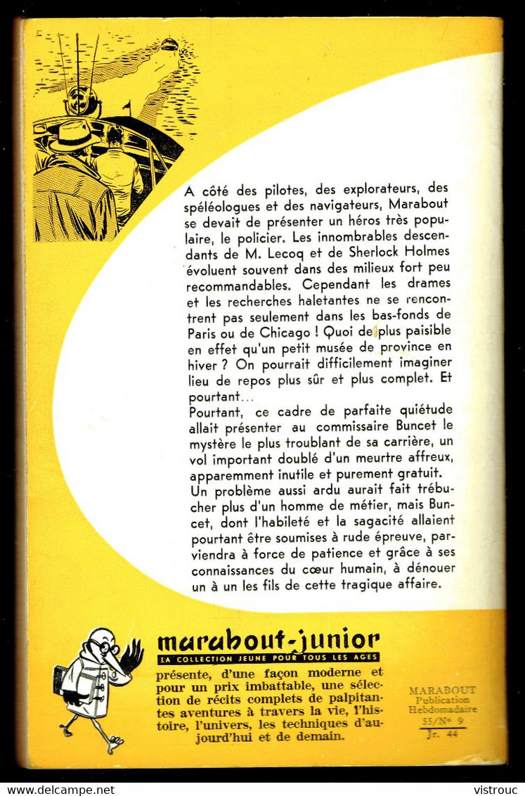 "ON A VOLE LE DIADEME", Par Henri SUQUET - MJ N° 44 - Policier - 1955. - Marabout Junior