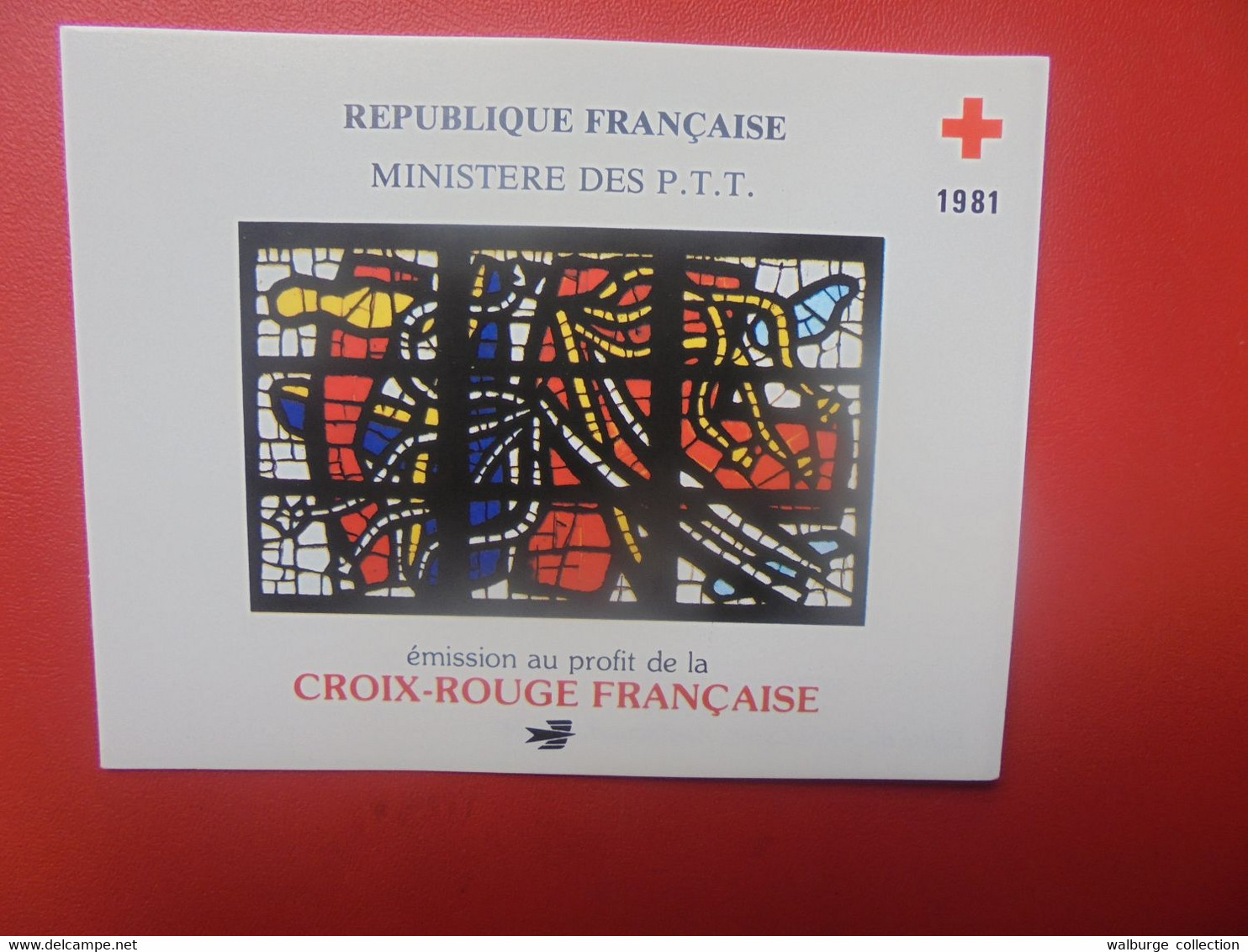 CROIX-ROUGE CARNET 1981 NEUF** (PAS D'OFFRES INFERIEURES ACCEPTEES !) - Rotes Kreuz