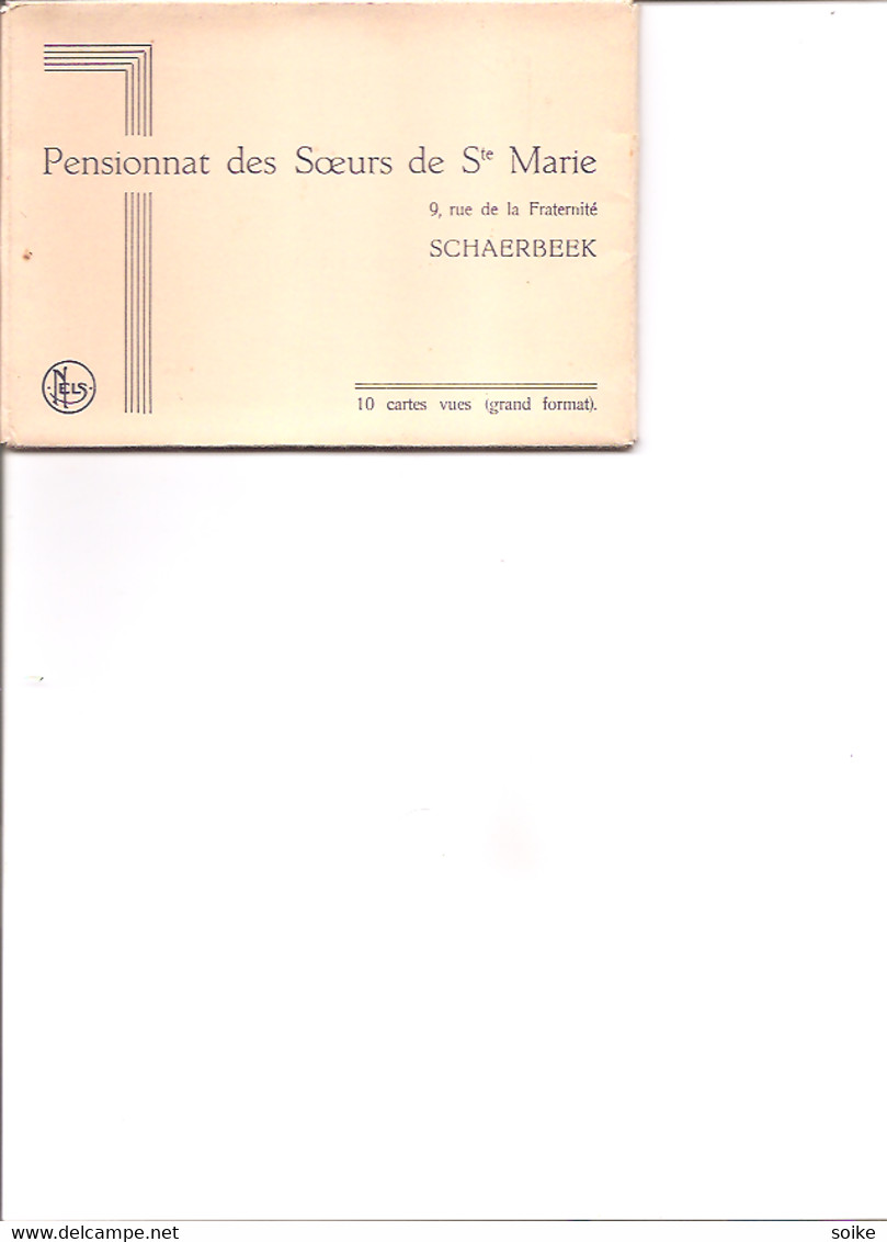 2021B4 - Pensionnat Des Soers De Ste Marie Schaarbeek 7 Kaarten - Sets And Collections