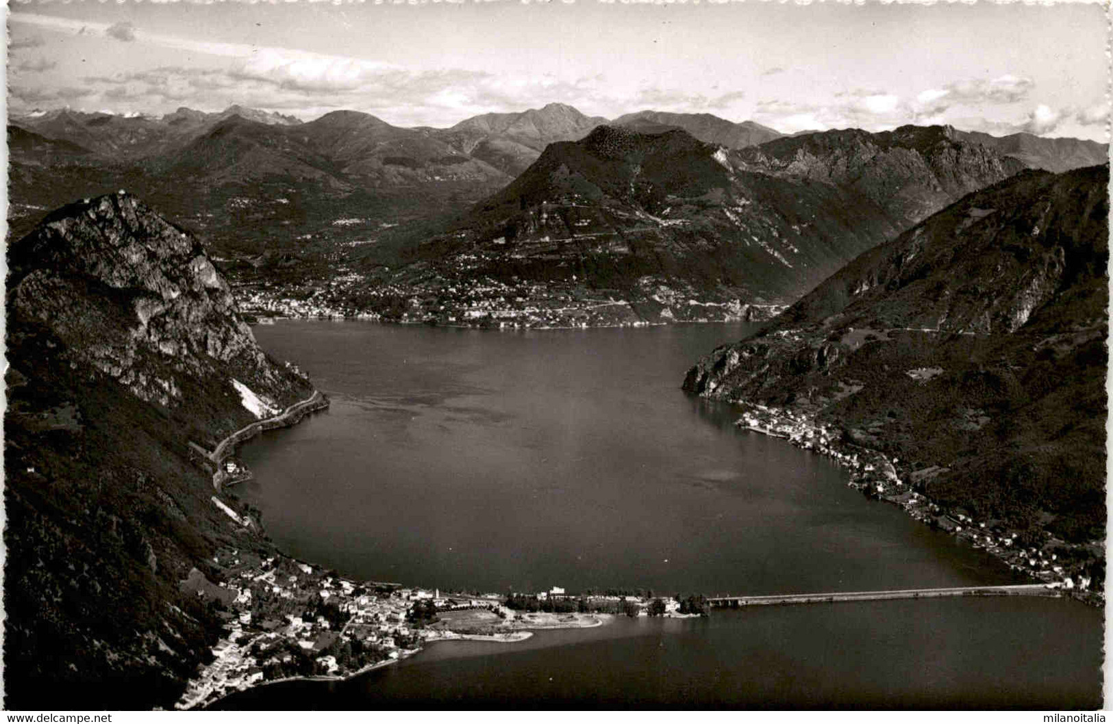 Lugano - Ponte Di Melide, Monte S. Salvatore E Monte Brè (2-449) - Melide