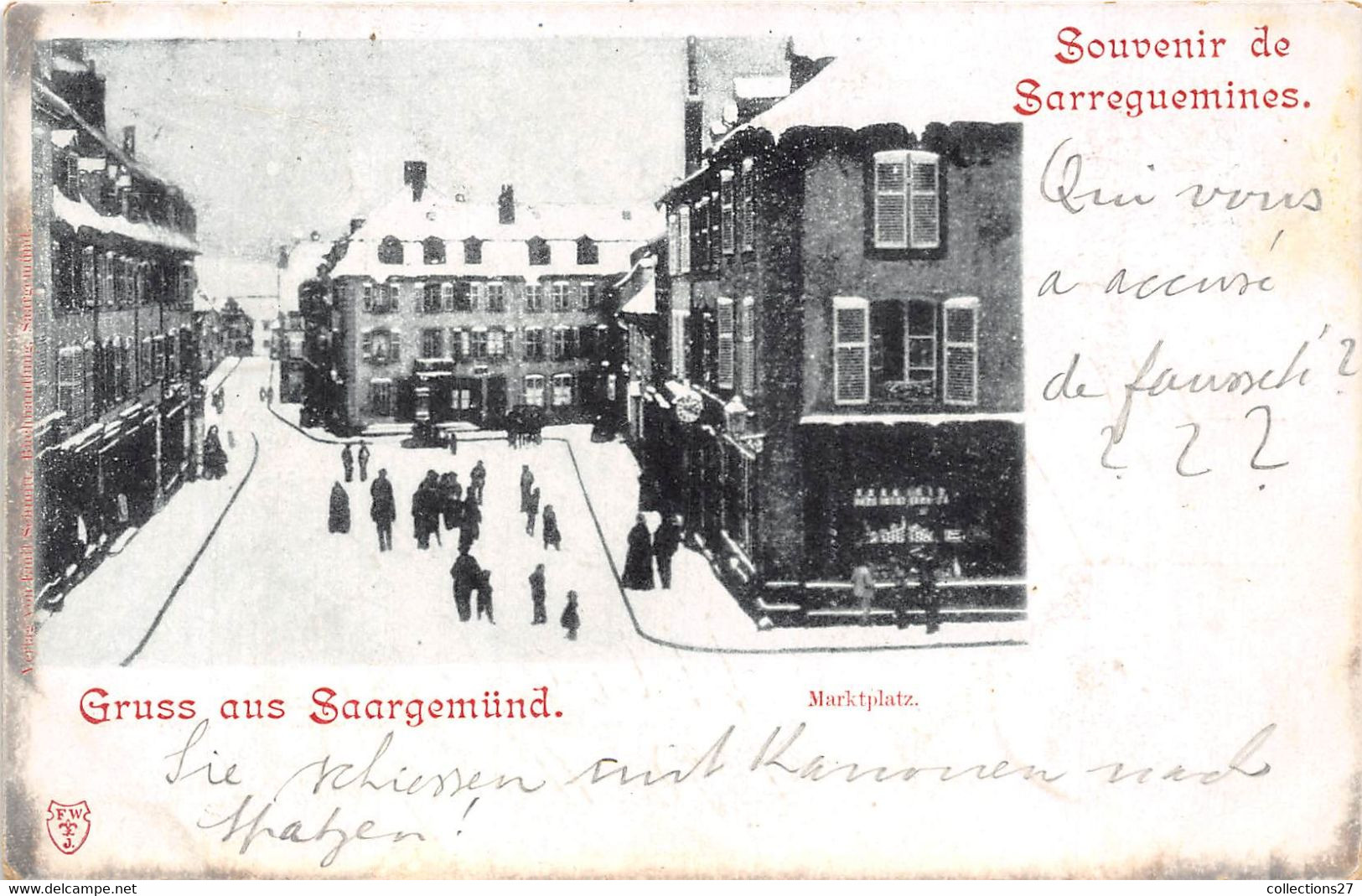 57-SARREGUEMINES- SOUVENIR - Sarreguemines