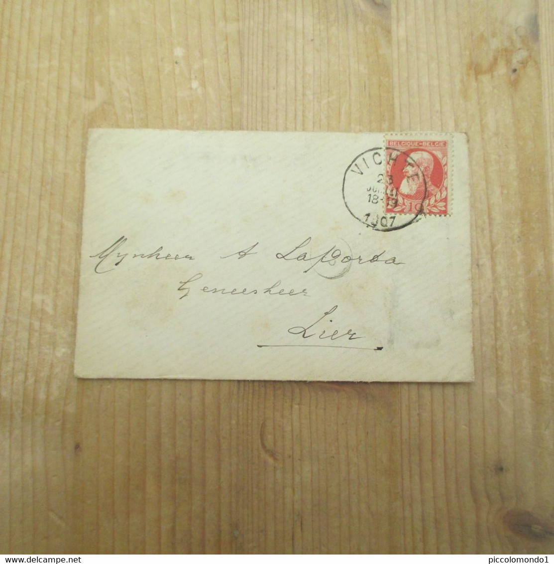 Vichte 1907 - Enveloppes-lettres