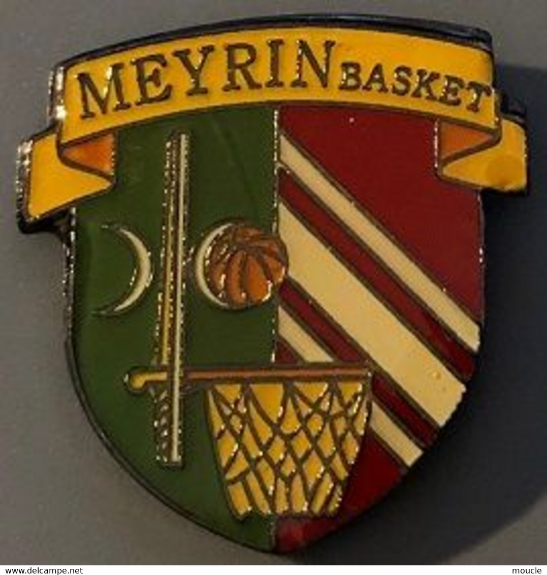 MEYRIN BASKET - GENEVE - SUISSE - SCHWEIZ - SWITZERLAND - PANIER - BLASON - BALLON - EPEE  -    (14) - Basketbal