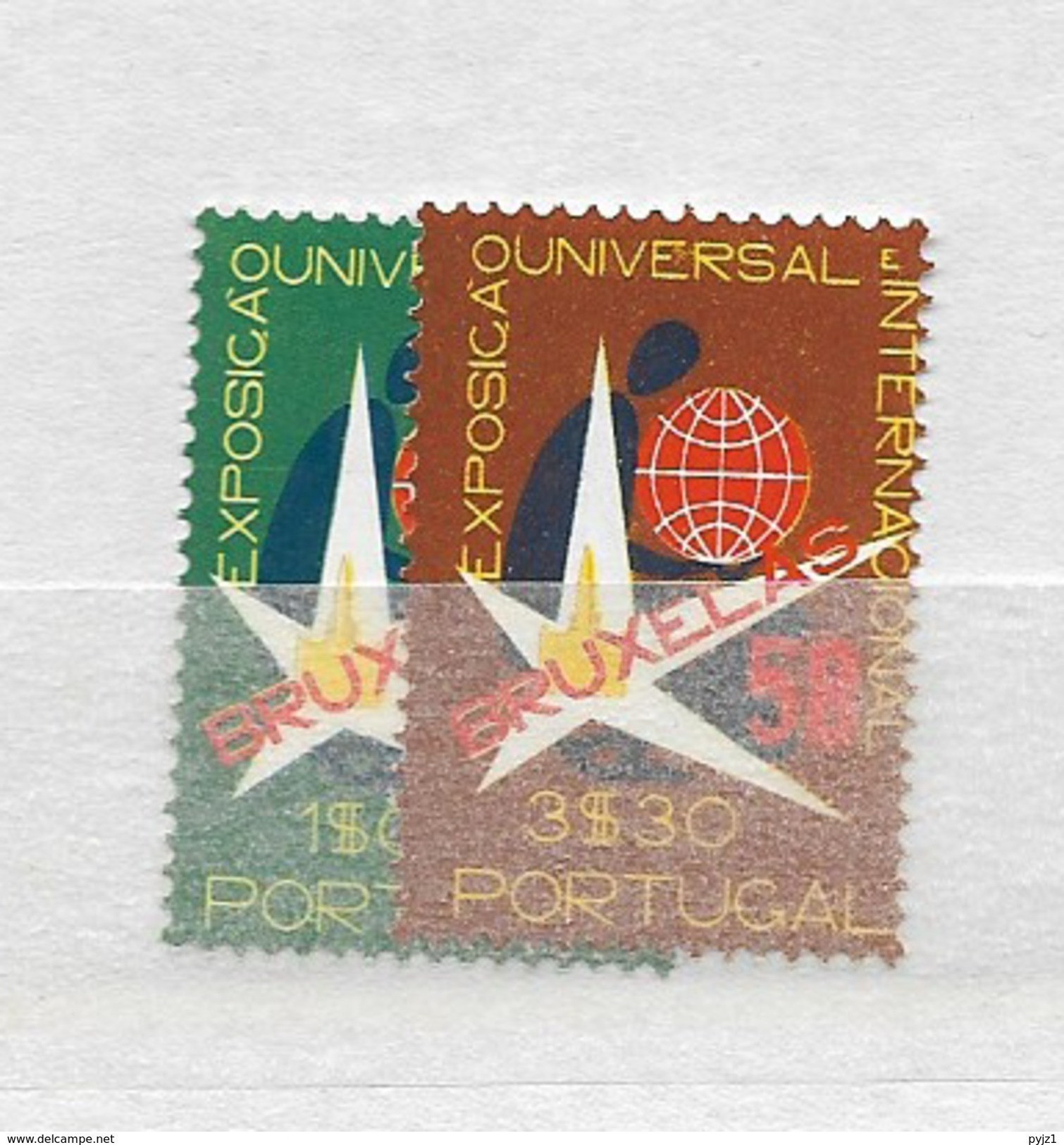 1958 MNH Portugal, Postfris** - Unused Stamps