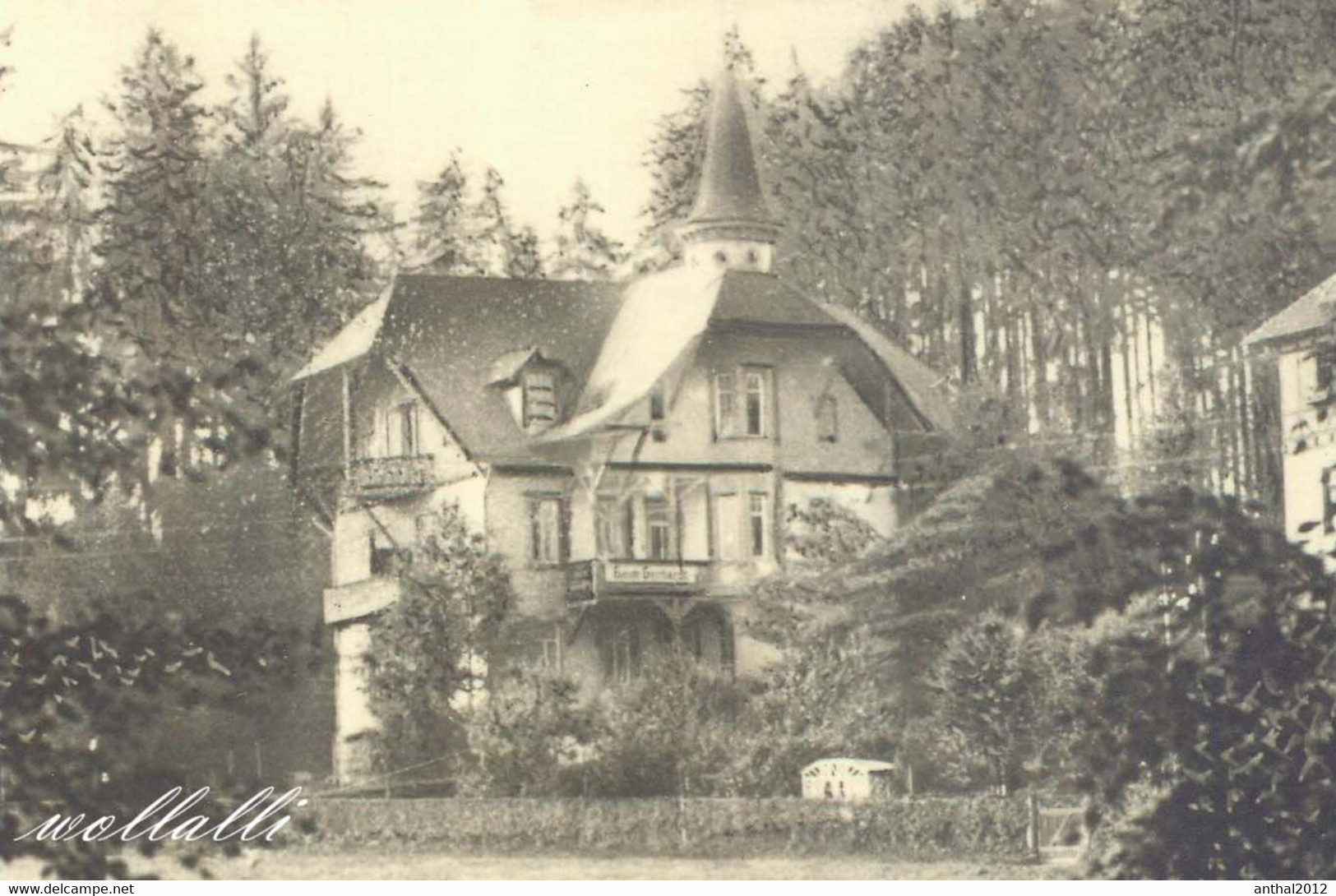 Rarität Haus Aschenbrenner Georgenthal Thüringen 22.6.1964 Richard Zieschank - Georgenthal