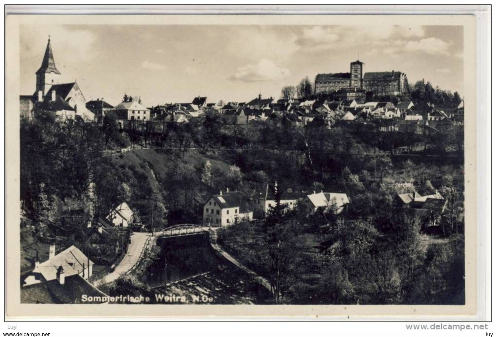 WEITRA, NÖ - Panorama    1930 - Weitra