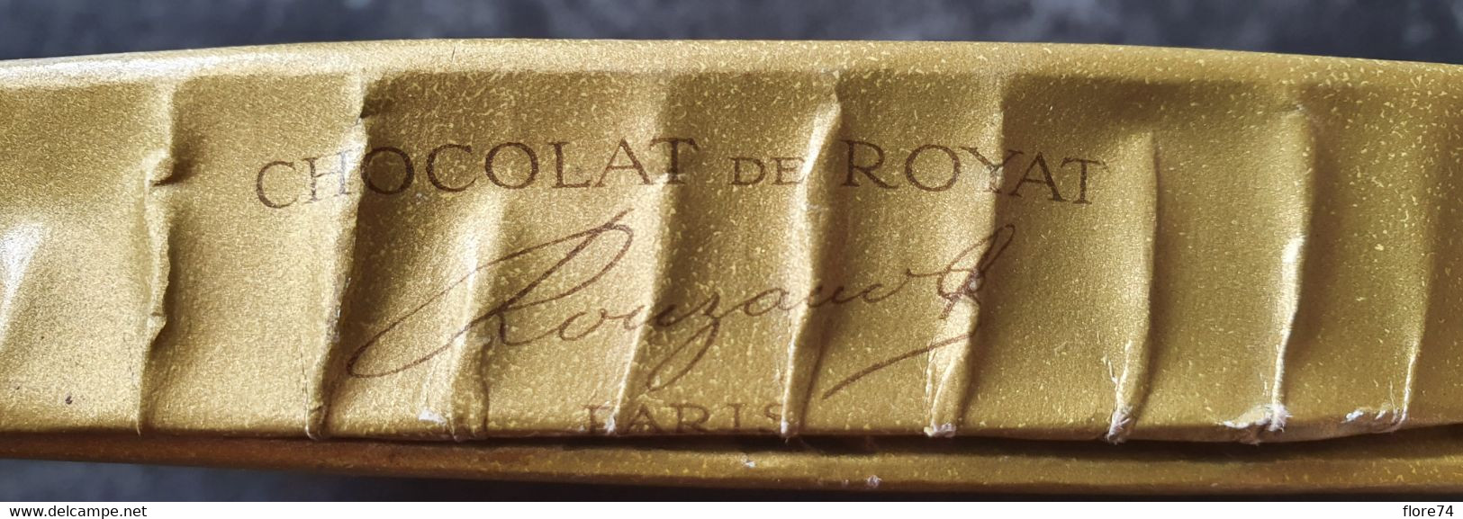 Boite En Carton  Chocolat De Royat  Rouzaud Paris A La Marquise De Sévigné - Otros & Sin Clasificación