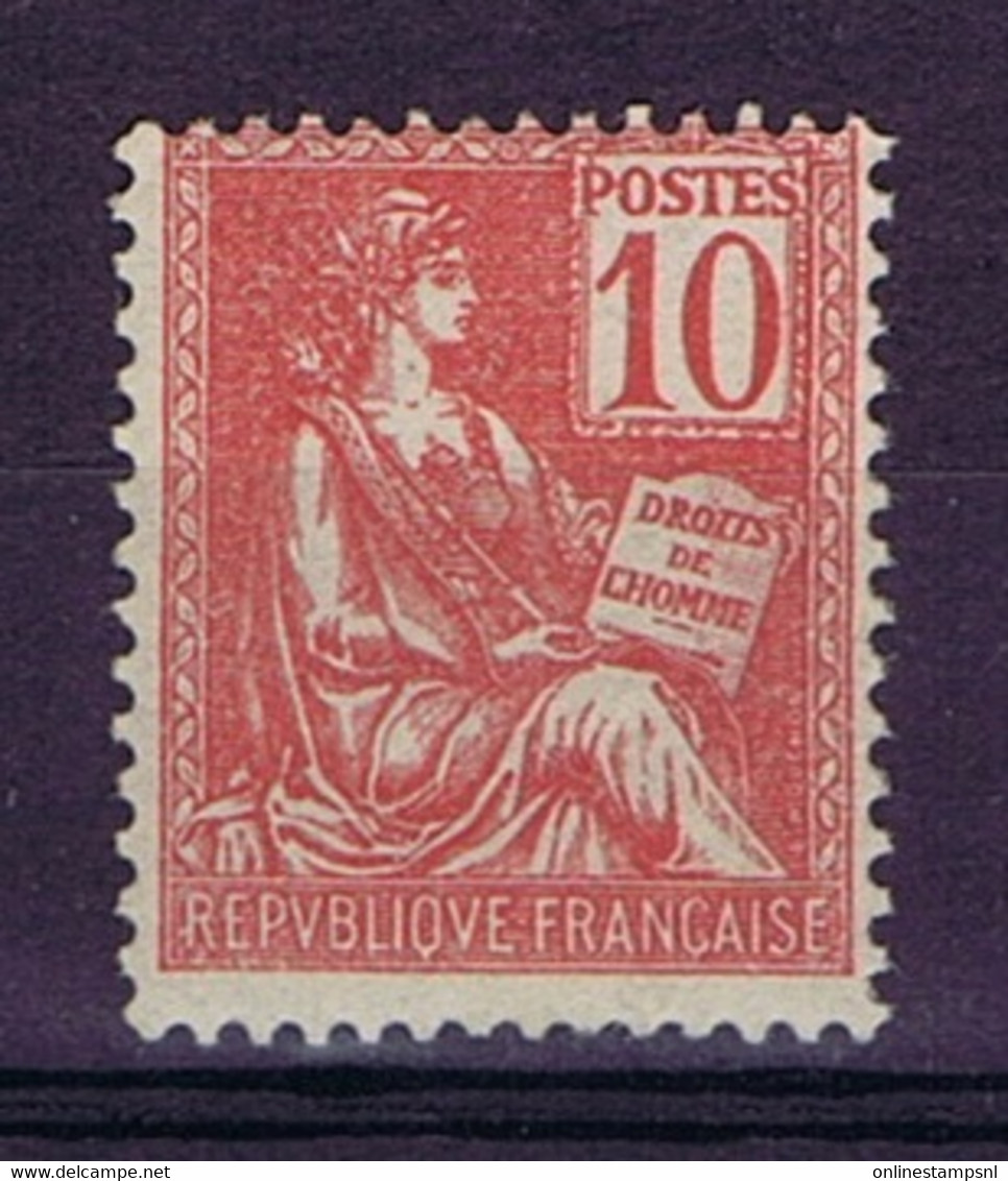 France Yv 112 MNH/** Sans Charniere. Postfrisch Mouchon - 1900-02 Mouchon