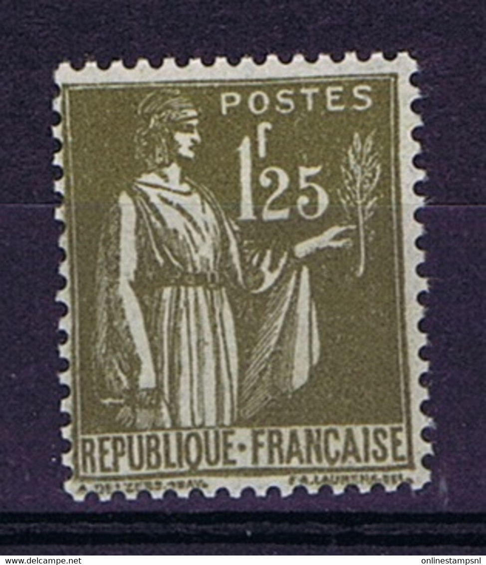 France Yv 287 MNH/** Sans Charniere. Postfrisch - 1932-39 Paz