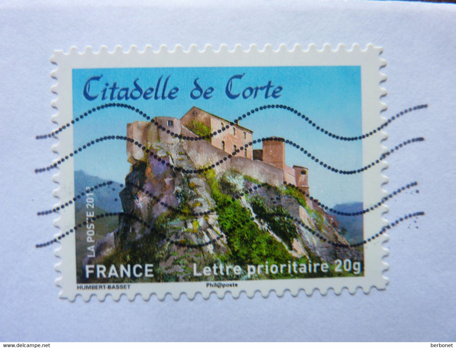 2012  Citadelle De Corte  Y&T=  AA 720   Oblitéré - Sonstige & Ohne Zuordnung