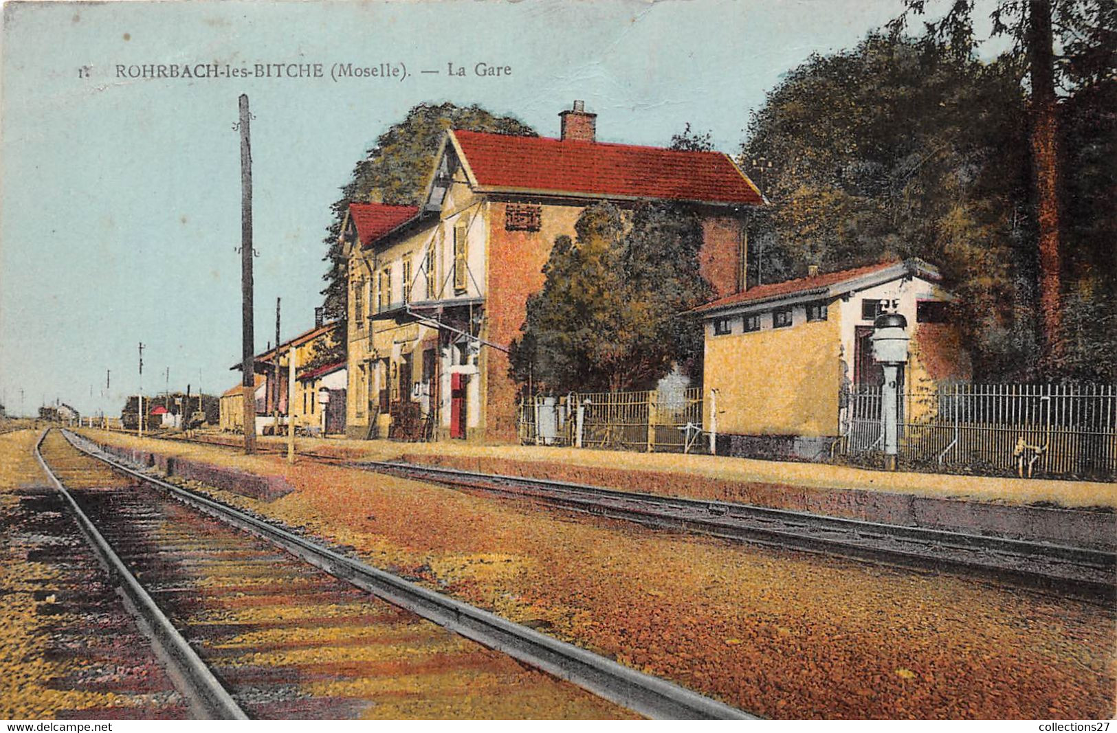 57-ROHRBACH--LES-BITCHE- LA GARE - Other & Unclassified