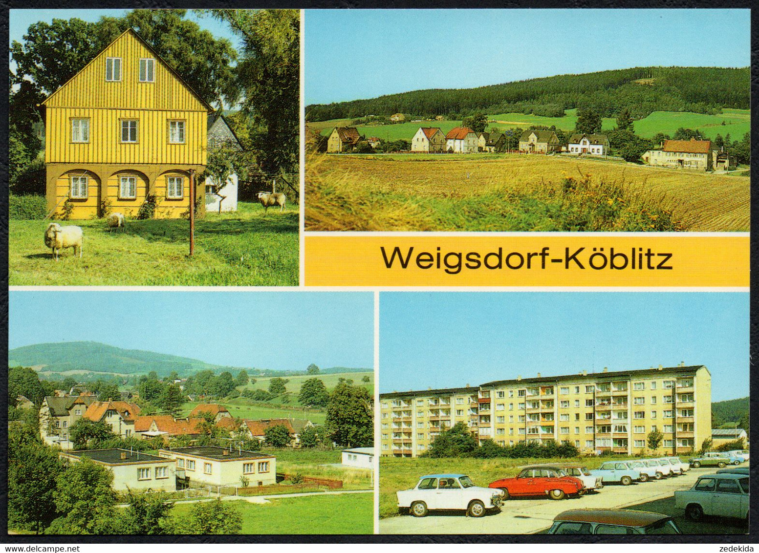 F1969 - TOP Weigersdorf Köblitz Neubauten Umgebindehaus - Bild Und Heimat Reichenbach - Löbau