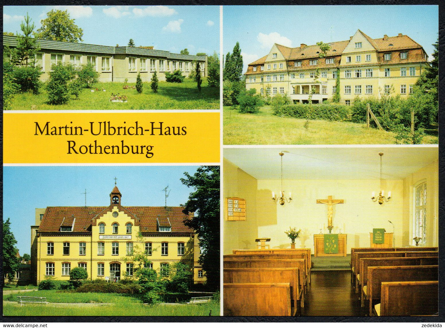 F1973 - TOP Rothenburg Martin Ulbrich Haus - Bild Und Heimat Reichenbach - Niesky