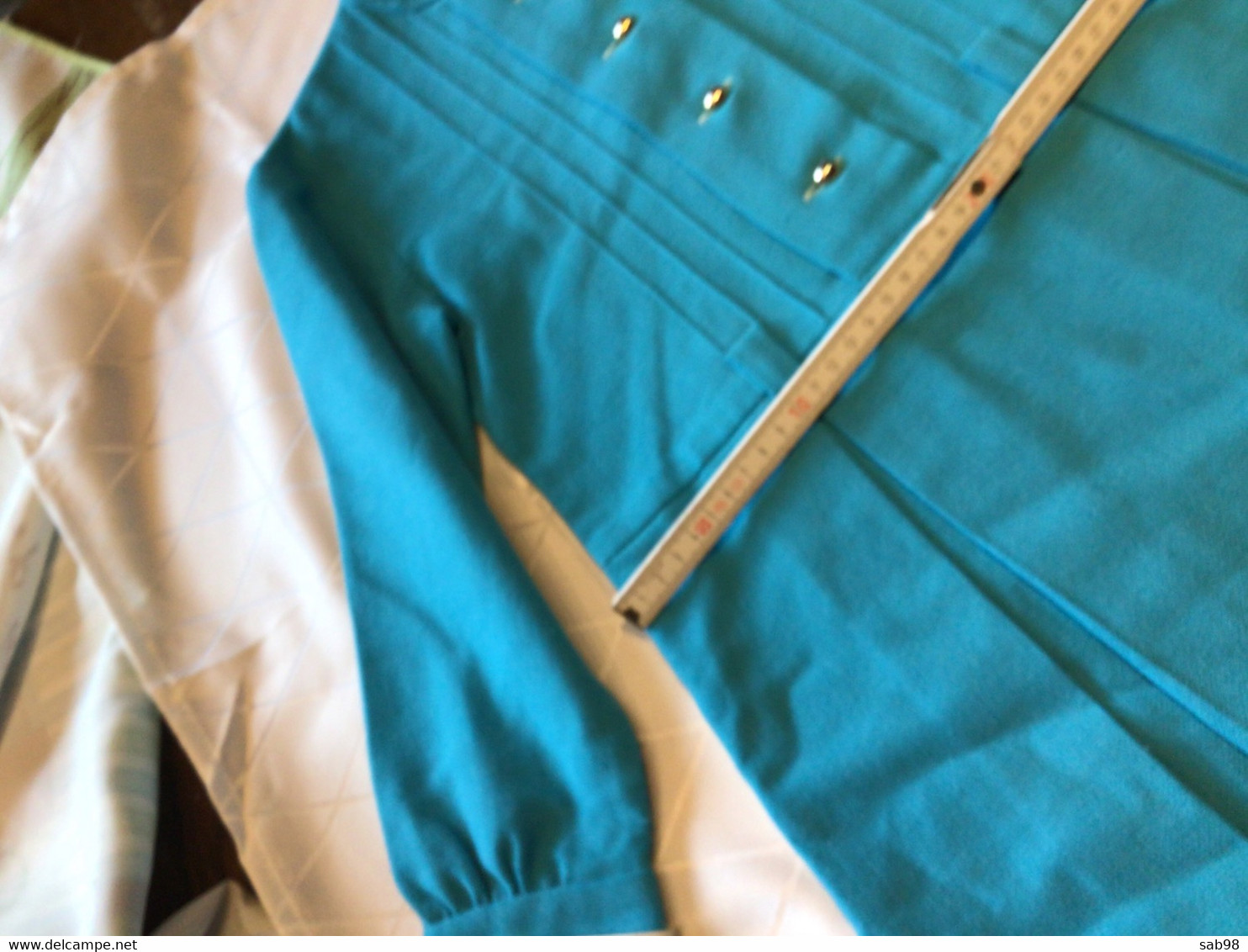 Ancienne Robe Fille Vintage Mode Galopins  Tercryl Crylor - Sonstige & Ohne Zuordnung