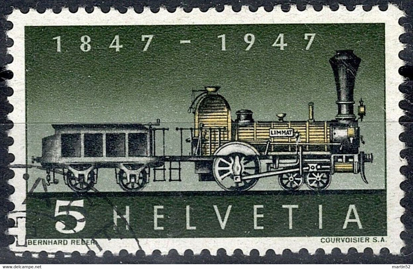 Schweiz Suisse 1947: Zu 277.2.01 Abart "Fehlende Speiche" Mi 484 Yv 441 Rayon Manquant Eck-o UNTERÄGERI (Zu CHF 325.00) - Otros & Sin Clasificación