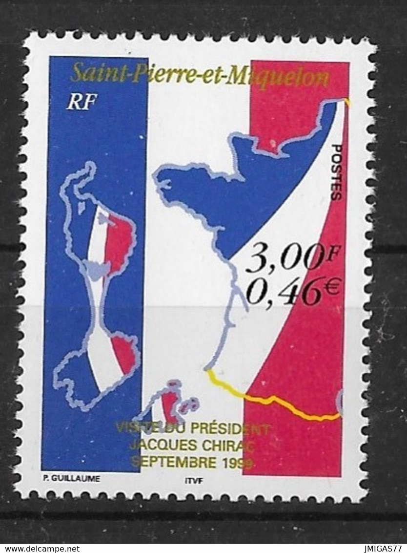 St Pierre Et Miquelon N° 703 - Unused Stamps