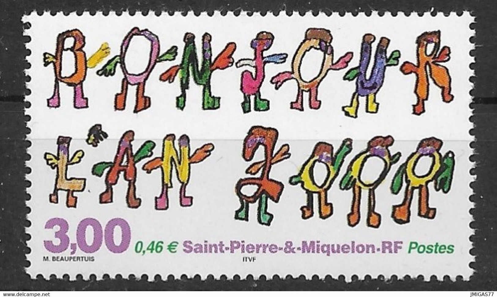 St Pierre Et Miquelon N° 706 - Ongebruikt