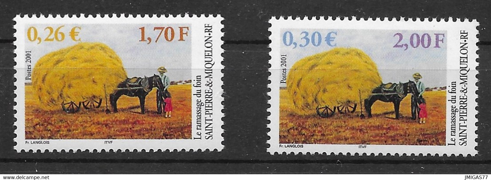 St Pierre Et Miquelon N° 741-742 - Nuevos