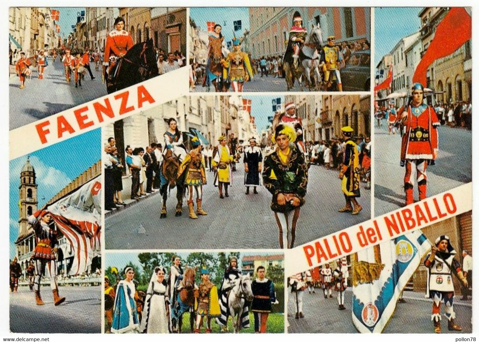 FAENZA - PALIO DEL NIBALLO - 1971 - VEDUTE - Faenza