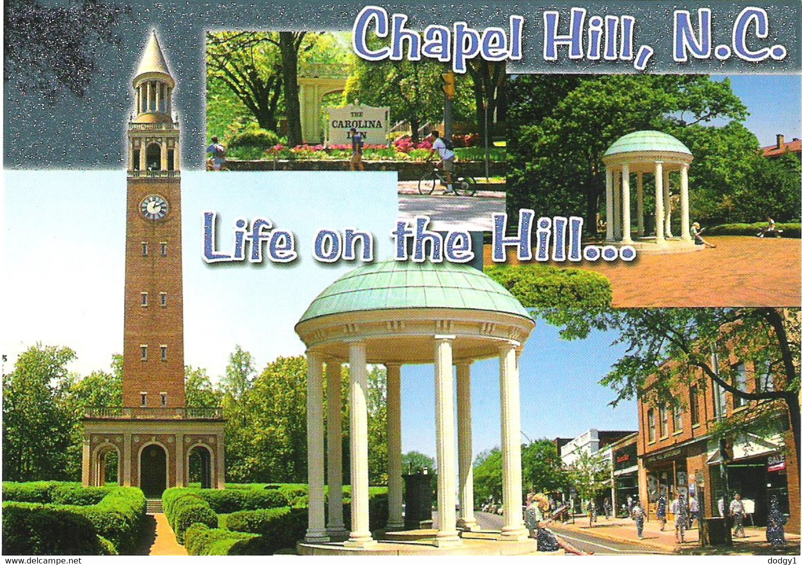 CHAPEL HILL, NORTH CAROLINA, UNITED STATES. UNUSED POSTCARD R9 - Chapel Hill